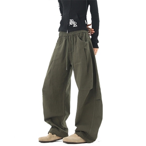 美式潮牌高街vibe宽松休闲裤新款百搭工装裤08 XZ211-1-K2568-P60图片