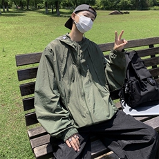 轻薄防晒衣男女款夏季潮牌透气防晒服外套宽松户外上衣F017-P45，男装夹克，星座308B-2