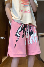 XZ616夏季新款280克滑棉发泡篮球裤休闲五分裤TY877P45控58，男装休闲裤，星座512A（原616）