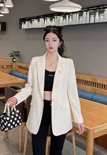 现货春季新款修身西装外套，女装西装，韩衫衣社