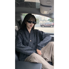 学院风自带领带cleanfit长袖卫衣扎染纯色上衣常规P49加绒P59，男装卫衣，电商B319