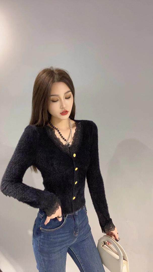 【现货】水晶绒上衣，其它，色调轩