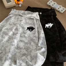 大图自动【有货】混纺连帽卫衣C403A-ML25141ZR-P45，男装卫衣，电商C403A