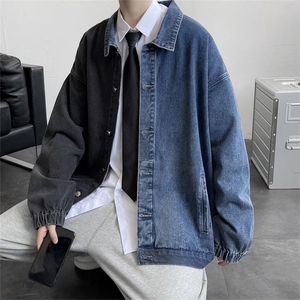 潮流夹克潮男春季牛仔夹克JW329P55图片