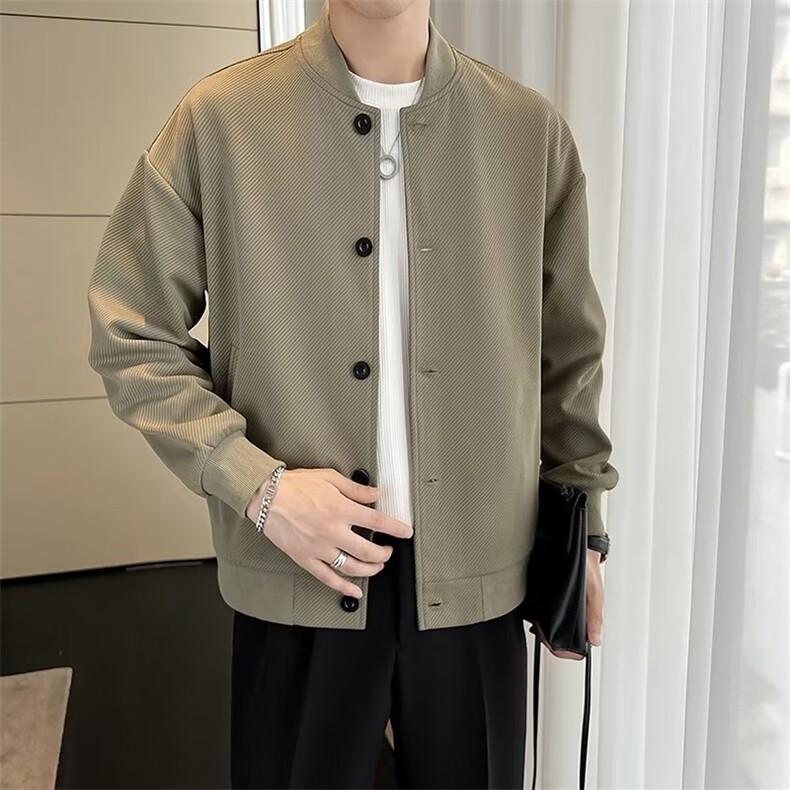 痞帅棒球服外套男春秋季高级感休闲工装夹克男士秋装JK011-P53,男装夹克,星座1109-3