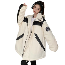 棉服工装韩系2025冬新款棉服女宽松学生服棉衣外套C585-P110，男装棉衣，星座911-2(原星座613-2）