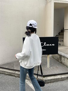 蝴蝶结开衫可当防晒图片