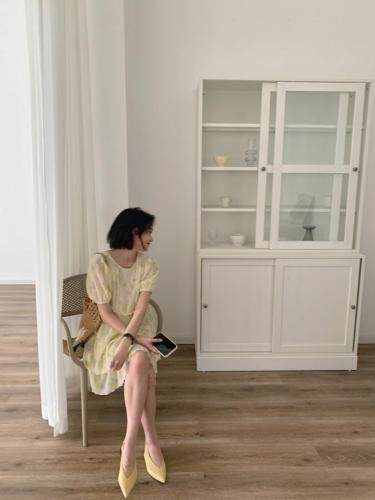 夏季新款，连衣裙，女装连衣裙，AKSKYLAN(6F)