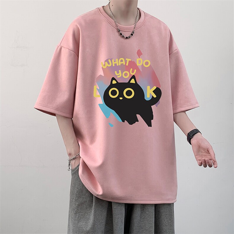 麂皮绒短袖t恤男大码半袖男JD82454-P25,男装T恤,电商A040