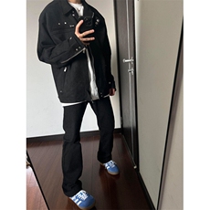 美式复古cleanfit解构外套男春秋高级感设计飞行员夹克WL2355-P78，男装夹克，星座1008