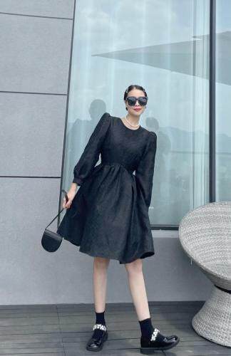 【现货】韩昕秋季新款连衣裙设计，女装连衣裙，韩昕