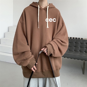 连帽卫衣男大码运动服帽衫外套WY2294-P35 加绒款-P40图片