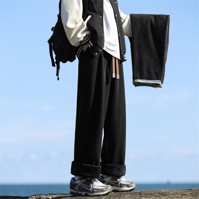 亲肤牛仔裤冬季休闲加厚保暖抽绳百搭宽松休闲长裤JRK830-特批-47,男装休闲裤,星座718-1
