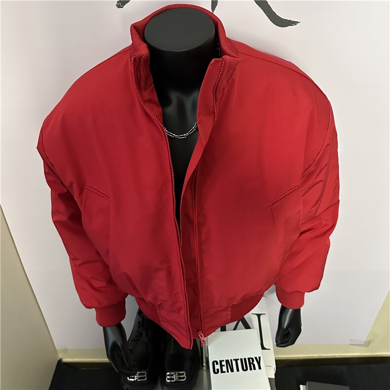 现货小众设计感立领棉衣外套男款M6108-P88,男装棉衣,星座1109-4