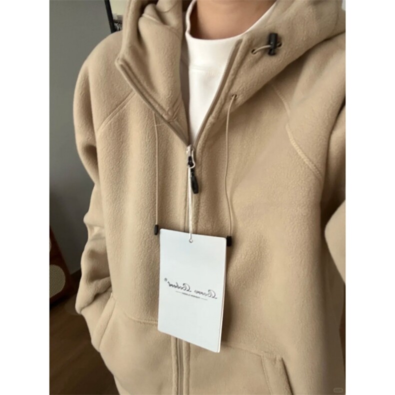 摇粒绒连帽拉链卫衣外套1302-GS02-P55成分100聚酯纤维,女装短外套,星座1302