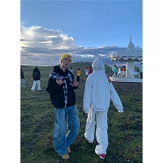 秋季日系简约流行卫衣时尚潮流新款WY030-P47，男装卫衣，星座208-5
