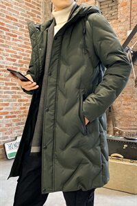 2021新款中长款羽绒服男 冬季加厚外套DS275T图片