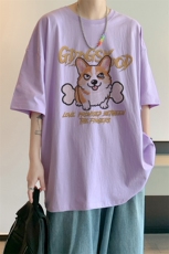 已注册/夏季内景新款日系宽松短袖T恤男潮百搭打底衫DT00595/P25，男装T恤，电商B316