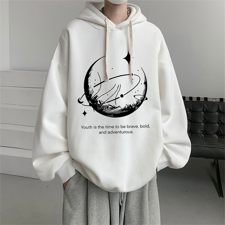 连帽卫衣男大码胖子帽衫大号运动服WY2457-P35,男装卫衣,电商A040