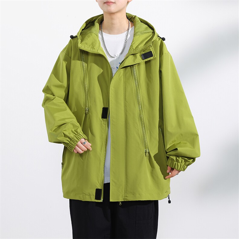 冲锋衣外套潮牌痞帅炸街男秋冬情侣防水山系夹克JK880-P50图片