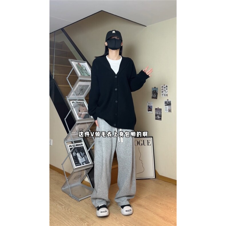 V领开衫针织毛衣男外套MY2625P60,男装针织衫/毛衣,电商基地A086