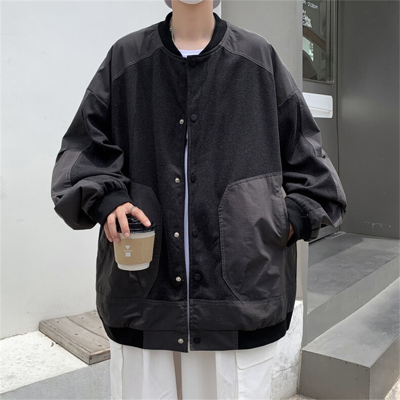 2025秋装棒球服外套男休闲夹克上衣JK83P95,男装夹克,电商C323