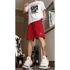 男士短裤夏季新款外穿宽松五分运动裤男潮流休闲裤潮流XDK05，男装牛仔裤，星座208-5
