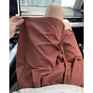 夏季新款刺绣拼接凉感奶奶五分短裤车景 XZ604-DK234-特P20控48图片