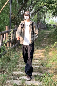 B221 美式ins街头hiphop休闲大口袋宽松工装裤 LK23121-P65 控88图片