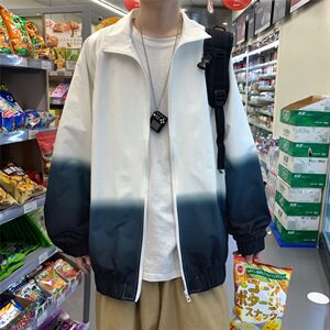 714-1-S612男港风春秋新款休闲情侣男夹克款精品22图片