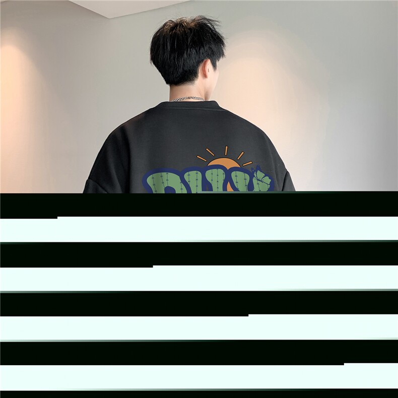 抖音品质400克重磅复合圆领卫衣大码落肩长袖上衣外套FY338-P35,女装短外套,星座610B-1