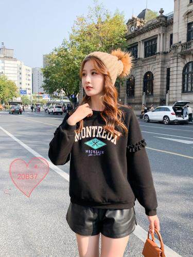 加厚加绒卫衣，女装卫衣/绒衫，锦绣阁