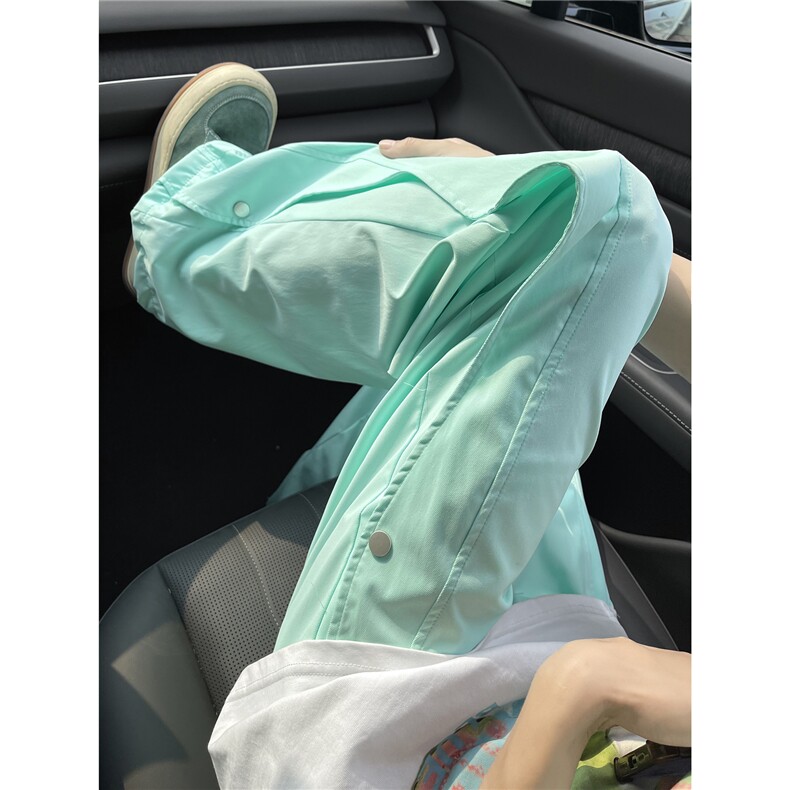 【现货】XZ612-K779-P55控79夏季多巴胺休闲裤排扣冰丝裤西裤,男装西裤,星座612
