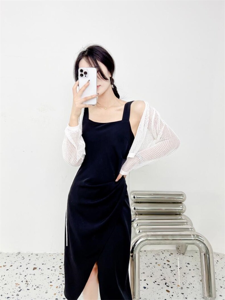 早秋2件套连衣裙！防晒俩不误！，女装连衣裙，依挺好