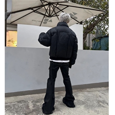 美式cleanfit盔甲羽绒棉服面包服立领外套男H1032P128（网图），男装棉衣，电商A341