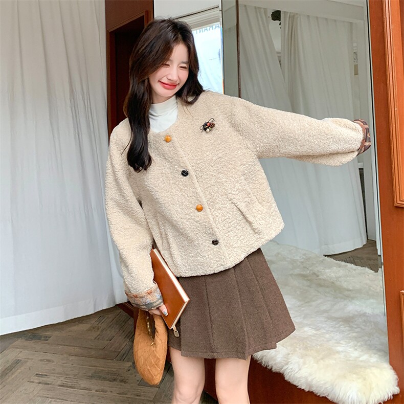 6921数据款大货已出加厚皮毛一体外套P175-K268,女装派克服,2D034