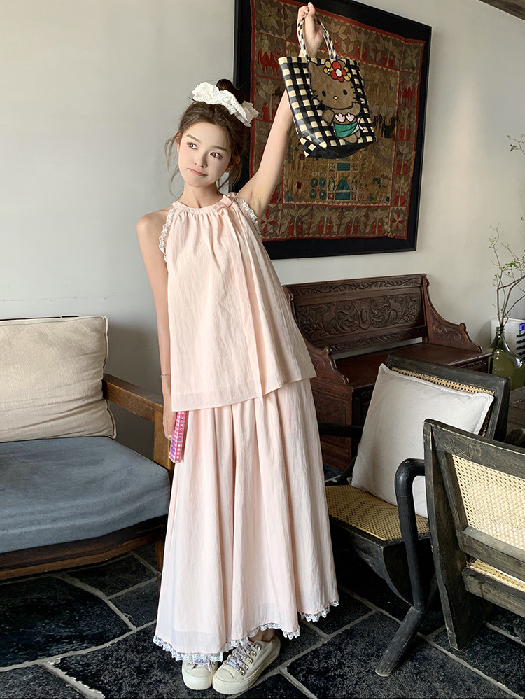 2024新款蝴蝶结背心套装裙【现货】082-3638P135K208,女装套装/套裙,浙宝192（原082）