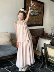 2024新款蝴蝶结背心套装裙【现货】082-3638P135K208，女装套装/套裙，浙宝192（原082）