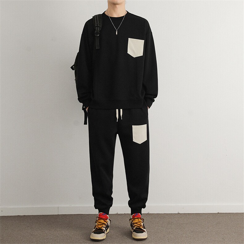 现货新款39501-P68大码控108春季大码休闲套装,男装休闲套装,星座209
