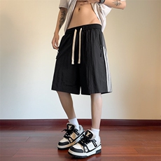 ！2026夏季新款男士百搭五分裤速干短裤冰丝裤DK296特P35，男装休闲裤，电商B220