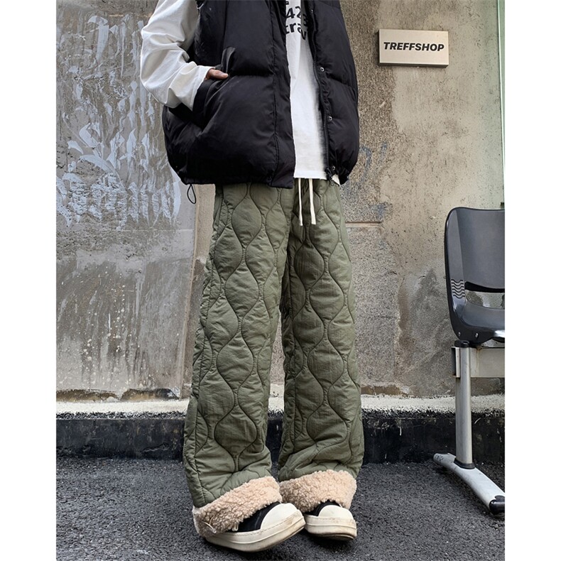 2024新款冬加厚防寒冲锋裤工装外穿棉裤青年现货K8225-P45,男装棉裤,星座512-3