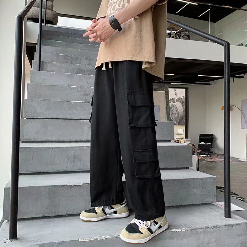 男春季潮流时尚休闲长裤工装裤A671P37图片