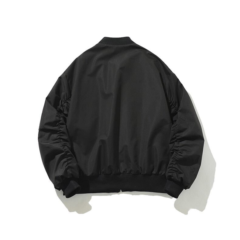 白底-美式高级感飞行员夹克棒球服男9017-P68,男装夹克,电商B380（原B361）