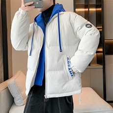 假两件棉服男士2024年新款青少年加厚棉衣服冬装外套M0778-P120，男装棉衣，星座308B-2