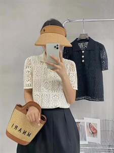 蕾丝小衫图片