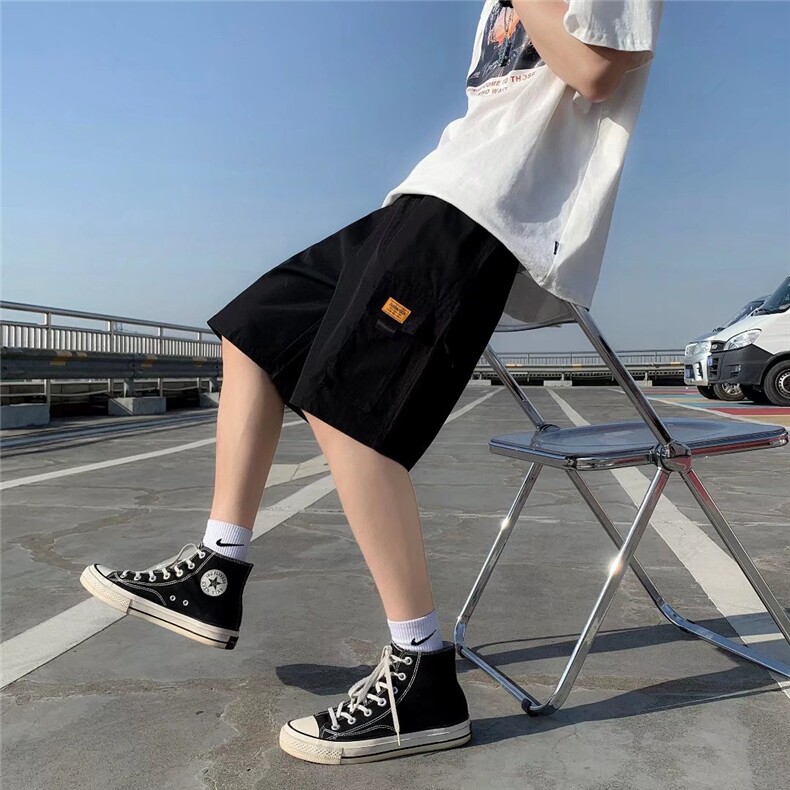 男春季潮流时尚休闲短裤工装裤KZ17P31图片