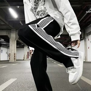男春季潮流时尚休闲长裤K394P34图片