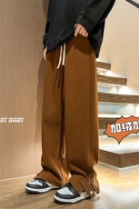 B221美式ins高街加绒加厚拉链灯芯绒休闲裤LK22089-P60控78，男装休闲裤，电商B221