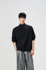 时尚立领棒球服衬衫韩版户外宽松抽绳防晒外套衬衫男冲锋衣P42，男装防晒衣，电商B319