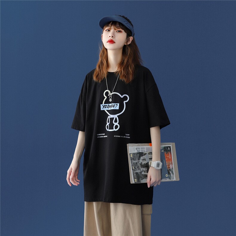 1中性风图案已注册大码M-5XL休闲情侣潮短袖T恤男7301F25控39，男装T恤，星座226-2